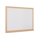 5 Star Magnetic Drywipe Whiteboard Wood Frame 1200x900mm FS669113