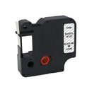 Five Star Non-OEM Replacement for Dymo 43610 Black on Clear 6mm x 7m FS672294