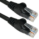 5 Star RJ45 Cable LSOH Moulded Network Cable Cat6 Black 2m FS676211