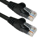 5 Star RJ45 Cable LSOH Moulded Network Cable Cat6 Black 5m FS676223