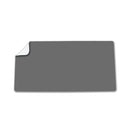 5 Star Double Sided Heat-Resistant Desk Mat 800x400mm Faux Leather Grey/White