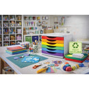 5 Star 6 Drawer Tower 6x30mm 180mm Rainbow FS677826