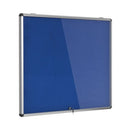 5 Star Glazed Fire Retardant Noticeboard 8x A4 Sheets Blue FS679333