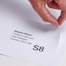 5 Star A4 Integrated Labels S8 190x90mm Pack of 1000 FS679945