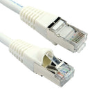 5 Star Cat6A S/STP LSOH Patch Cable Snagless 3m White FS686960