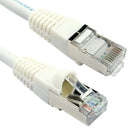 5 Star Cat6A S/STP LSOH Patch Cable Snagless 5m White FS686964