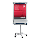 5 Star Executive Mobile Magnetic Easel fits A1 and Euro Pads Height Adjustable 906691