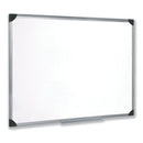 5 Star Whiteboard Drywipe Magnetic with Pen Tray and Aluminium Trim 900x600mm 908116