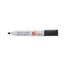 5 Star Flipchart Marker Bullet Tip Water-based 2mm Line Black (Pack of 12) 909884