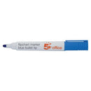 5 Star Flipchart Marker Bullet Tip Water-based 2mm Line Wallet Assorted (Pack of 4) 909922