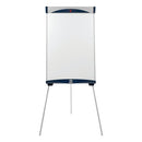 5 Star Drywipe Magnetic Easel with Pen Tray and Extension Arms A1/Euro Grey 915048