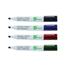 5 Star Drywipe Marker Chisel Tip 2-5mm Line Chlorine-free Assorted (Pack of 4) 938144