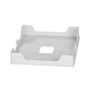 Devon Cube Tissue Box Holder Chrome (Pack of 6) 4458