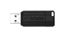 Verbatim Store N Go Pinstripe USB 2.0 Drive 128Gb Black 49071