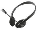 Trust Primo Chat Headset for PC and laptop (Remote inline volume control for speakers) 21665