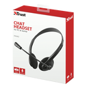 Trust Primo Chat Headset for PC and laptop (Remote inline volume control for speakers) 21665