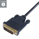 Connekt Gear USB C to DVI-D Connector Cable 2m 26-2994