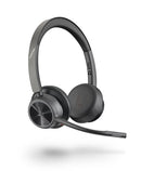 Poly Voyager 4320 Binaural USB-A Headset MS Teams Certified BT700 Dongle Charging Stand 77Z00AA