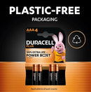 Duracell Plus AAA Battery Alkaline 100% Extra Life Power Boost (Pack of 8) 5009380+
