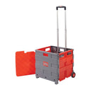 GPC Grey and Red Large Folding Box Truck with Lid GI042Y