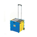 Gpc Blue And Yellow Large Folding Box Truck GI041Y