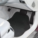 Goodyear 4 Piece Velour Car Mat Set Black 904526