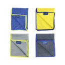 Goodyear Vehicle Clean Microfibre Cloth Set Assorted Pack of 4 904005