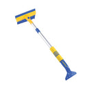 Goodyear 2-in-1 Telescopic Handle Ice Scraper and Snow Brush 905529