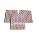 Europa Splash Notebooks 160 Lined Pages A4+ Pink Cover (Pack of 3) EU1503Z