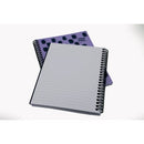 Europa Splash Notebooks 160 Lined Pages A5 Purple Cover (Pack of 3) EU1504Z