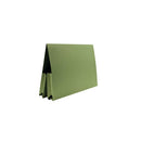 Exacompta Guildhall Legal Double Pocket Wallet Foolscap Green (Pack of 25) 214-GRN