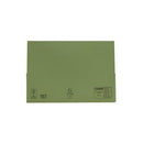 Exacompta Guildhall Legal Double Pocket Wallet Foolscap Green (Pack of 25) 214-GRN