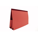 Exacompta Guildhall Double Pocket Wallet 315gsm Red A4/Foolscap (Pack of 25) 218-REDZ