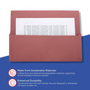 Exacompta Guildhall Full Flap Pocket Wallet Foolscap Pink (Pack of 50) PW2-PNK