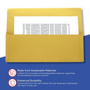 Exacompta Guildhall Full Flap Pocket Wallet Foolscap Yellow (Pack of 50) PW2-YLW