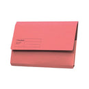 Exacompta Guildhall Document Wallet Foolscap Pink (Pack of 50) GDW1-PNK