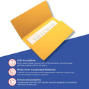 Exacompta Guildhall Document Wallet Foolscap Yellow (Pack of 50) GDW1-YLW