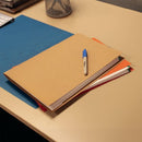 Exacompta Guildhall Square Cut Folder 315gsm Foolscap Buff (Pack of 100) FS315-BUFZ