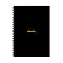 Rhodia Business A4 Book Wirebound Hardback 160 Pages Black (Pack of 3) 119232C