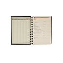 Rhodia Black A5 Wirebound Business Book (Pack of 3) 119233C