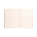 Clairefontaine Rhodiarama Notebook 80 Lined Pages A5 Silver Cover 117401C