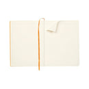 Clairefontaine Rhodiarama Notebook 80 Lined Pages A4+ Silver Cover 117701C