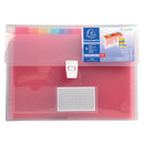 Exacompta 13 Pocket Expanding File Assorted 55298E