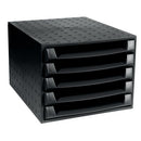 Forever 5 Drawer Set Black 221014D