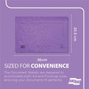Exacompta Europa Pocket Wallet Foolscap Assorted A (Pack of 25) 4790