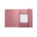 Exacompta Skandi Elasticated 3 Flap File A4 Assorted (Pack of 4) 55270E