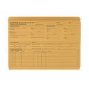 Exacompta Guildhall Pre-Printed Human Resources File 315gsm Yellow (Pack of 50) 211/1300Z