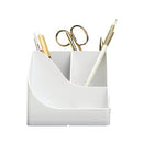 Exacompta Autentik Multi Compartment Pen Box White 69513D