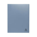 Exacompta Autentik Display Book 20 Pocket A4 Assorted Pack of 3 88239E