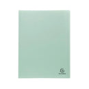 Exacompta Autentik Display Book 20 Pocket A4 Assorted Pack of 3 88239E